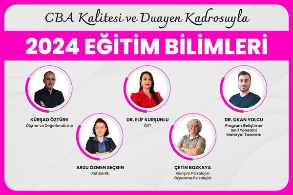 Eğitim Bilimleri Kurslarımız - CBA Akademi